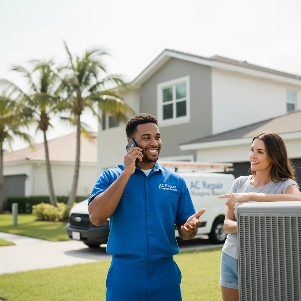 AC Repair Pompano Beach customer support in West Point
